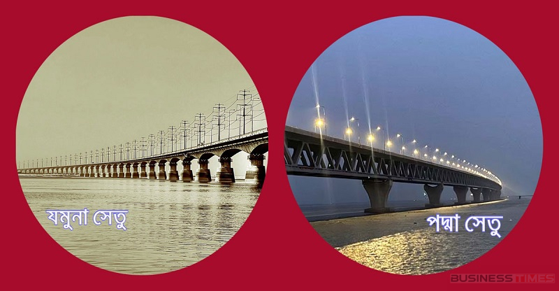 পদ্মা সেতু ও যমুনা সেতুতে বিপুল পরিমাণ গাড়ি পারাপার
