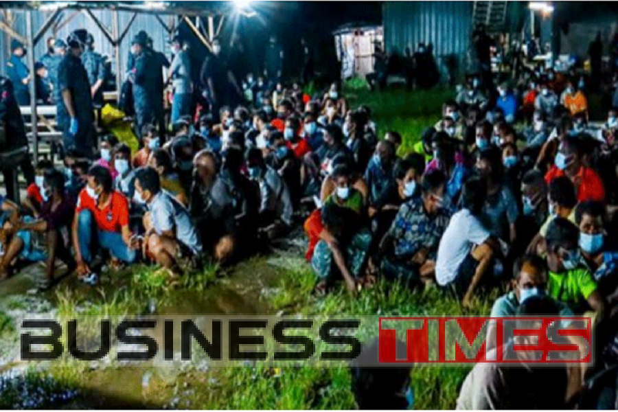 মালয়েশিয়ায় ৯৬ বাংলাদেশি আটক