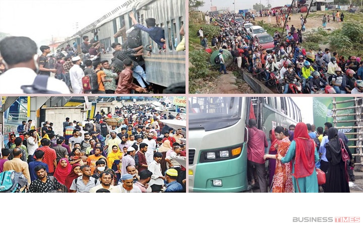 ঈদযাত্রায় ৯৮ শতাংশ গণপরিবহন অতিরিক্ত ভাড়া নিচ্ছে