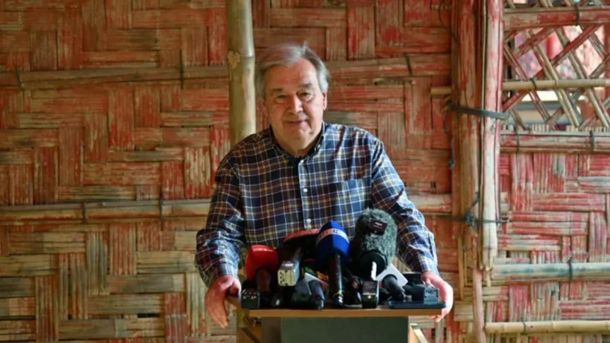 রোহিঙ্গাদের জন্য তহবিল নিশ্চিতে সবকিছু করবে জাতিসংঘ : গুতেরেস