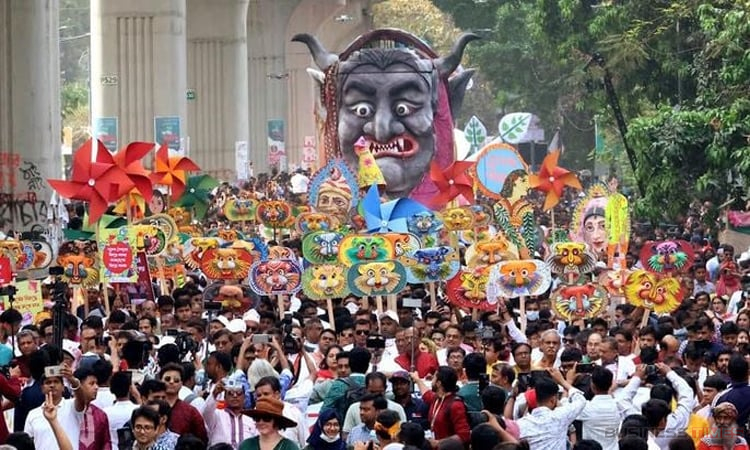 অনন্য উদ্দীপনায় এবারের বাংলা নববর্ষ উদযাপন
