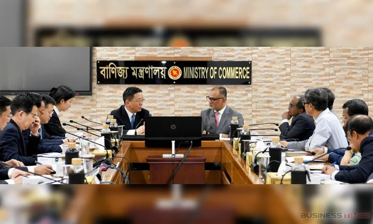 বাণিজ্য উপদেষ্টার সঙ্গে চীনের ইউনানের গভর্নরের বৈঠক