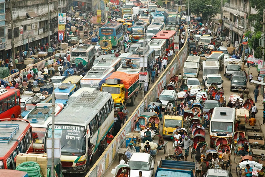 ঢাকার যানজট সমাধানে ৫৯ বিলিয়ন ডলারের নতুন পরিবহন পরিকল্পনা বাজেট