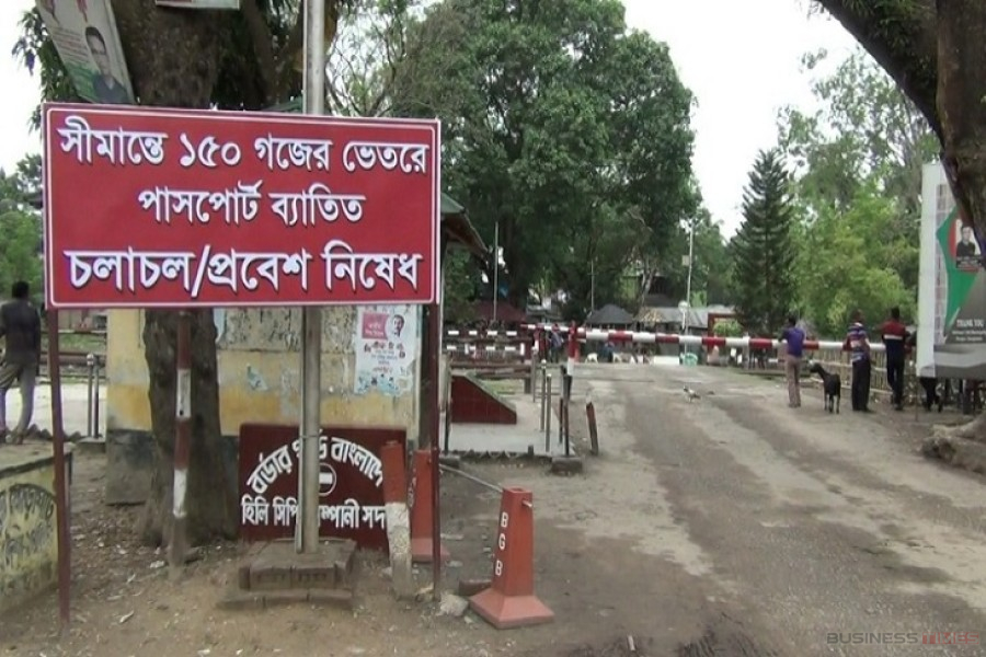 কোরবানির চামড়া পাচার রোধে হিলি সীমান্তে বিজিবির কড়া নজরদারি