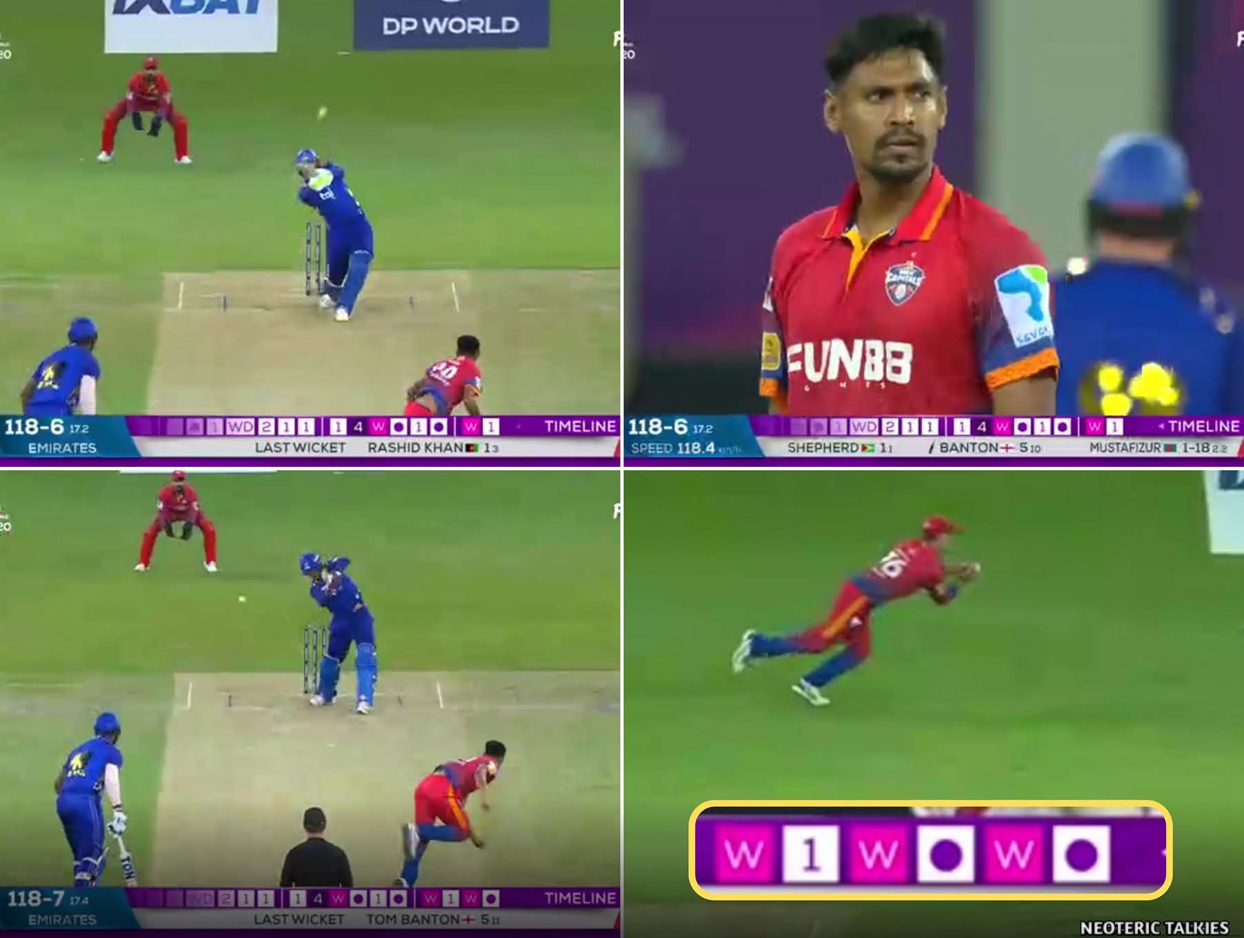 এক ওভারে এক রান দিয়ে ৩ উইকেট শিকার!