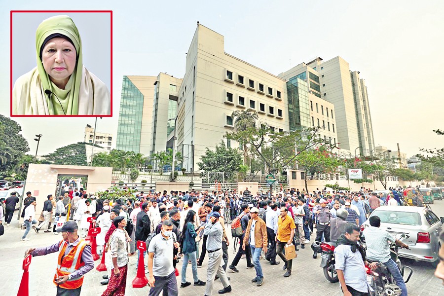 খালেদা জিয়াকে ভিভিআইপি ঘোষণা: হাসপাতালে দায়িত্বে এসএসএফ